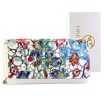 skóra naturalna + Damski portfel ze skóry ekologicznej Gregorio KL-122