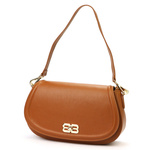 Skórzana damska listonoszka elegancka modna torebka na ramię Luka