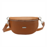 MiaMore damska nerka saszetka przez ramię miejska skóra naturalna