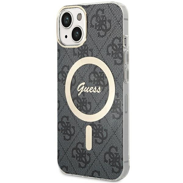 Zdjęcia - Etui GUESS GUHMP15MH4STK iPhone 15 Plus / 14 Plus 6.7" czarny/black hardcase 4G 