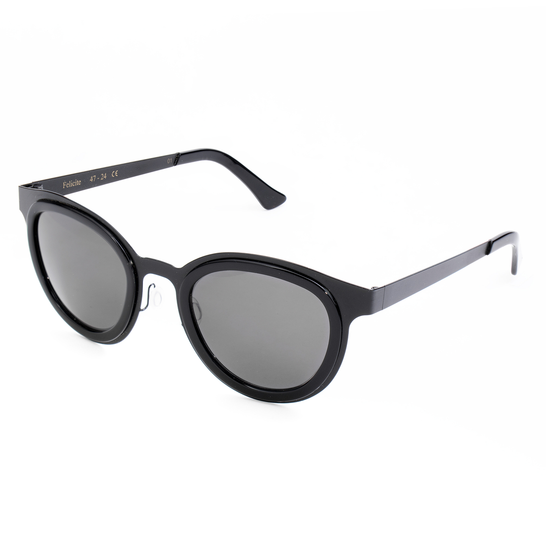 Фото - Сонцезахисні окуляри LGR Uniwersalne okulary przeciwsłoneczne  model FELI-BLACK01 (Szkło/Zauszni 