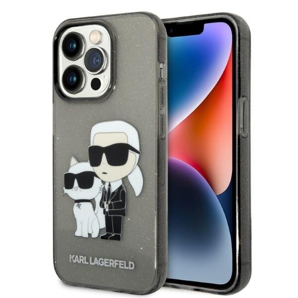 Фото - Чохол Karl Lagerfeld KLHCP14LHNKCTGK iPhone 14 Pro 6,1" czarny/black hardcase IM 