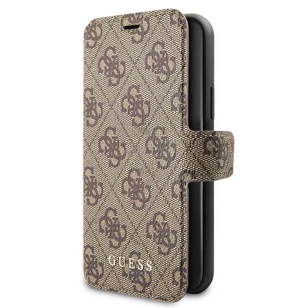 Zdjęcia - Etui GUESS GUFLBKSN584GB iPhone 11 Pro brown/brązowy book 4G 