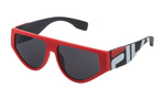 Okulary FILA SF9364577FZX. Okulary przeciwsłoneczne, Kolor srebrny. Unisex.