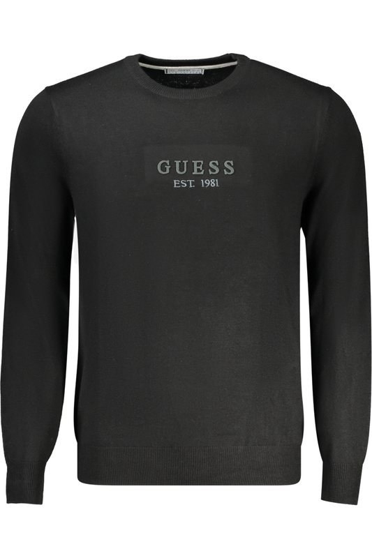 CZARNY SWETER MĘSKI GUESS JEANS