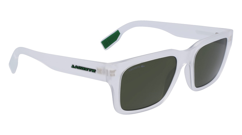 Okulary LACOSTE L6004S-970. Okulary przeciwsłoneczne, Kolor przezroczysty. Mężczyzna.