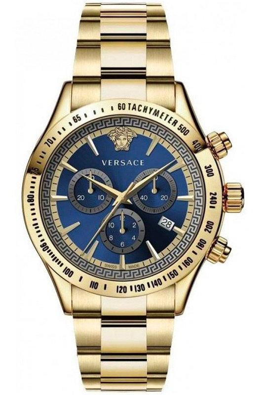 Zegarek marki Versace model VEV700619 kolor Szary. Akcesoria męski. Sezon: Cały rok