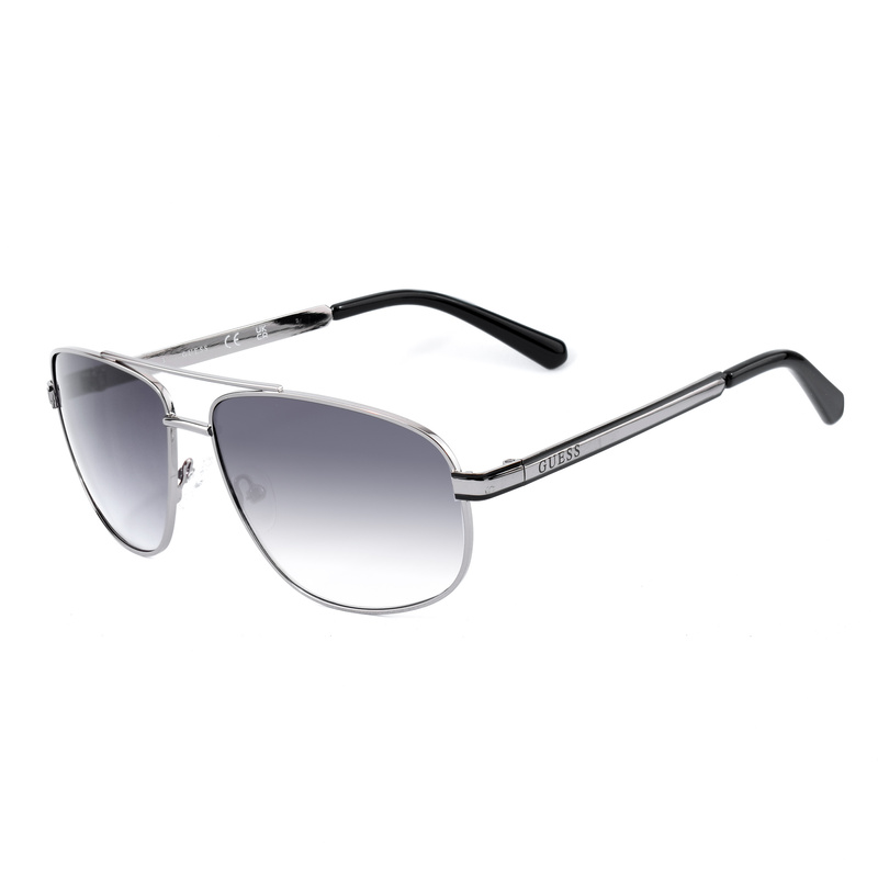 Okulary GUESS GF0244-6001A. Okulary przeciwsłoneczne, Kolor szary. Mężczyzna.