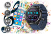 SMARTWATCH MĘSKI GRAVITY GT21-5 - BLUETOOTH CALL, DODATKOWY PASEK (sg025e)