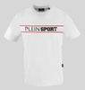 Koszulka T-shirt marki Plein Sport model TIPS405 kolor Biały. Odzież męska. Sezon: Wiosna/Lato