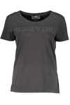 T-SHIRT SCERVINO STREET DAMSKI Z KRÓTKIM RĘKAWEM CZARNY