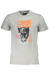 CAVALLI CLASS T-SHIRT Z KRÓTKIM RĘKAWEM MĘSKI BIAŁY