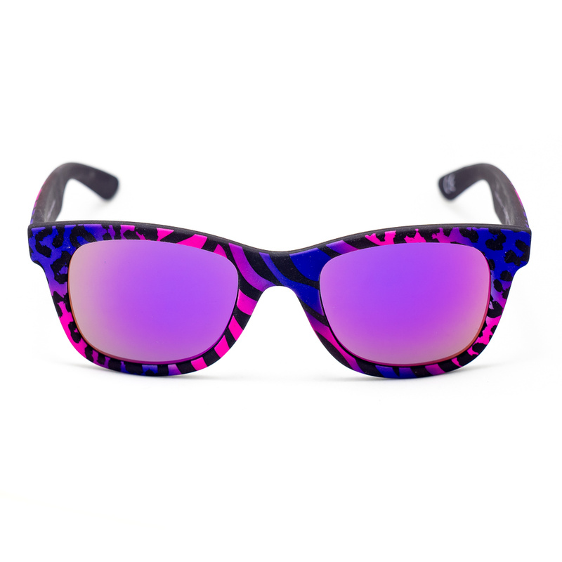 Okulary ITALIA INDEPENDENT 0090-ZEB-017. Okulary przeciwsłoneczne, Kolor PURPLE. Unisex.