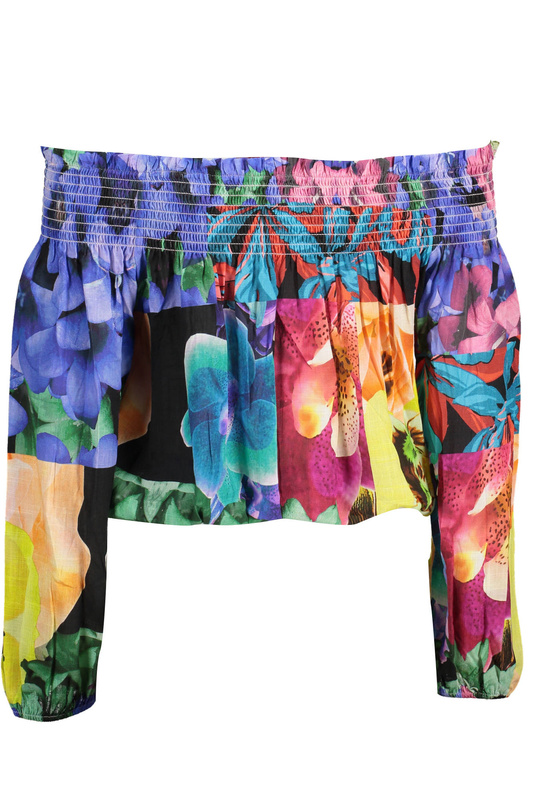 KOSZULKA Z DŁUGIM RĘKAWEM DESIGUAL DAMSKA RÓŻOWA