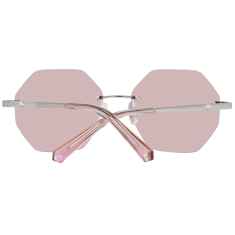 Okulary SWAROVSKI SK0193-5616U. Okulary przeciwsłoneczne, Kolor srebrny. Kobieta.