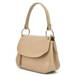 Elegancka stylowa skórzana torebka na ramię