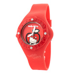 Zegarek HELLO KITTY HK7158LS-18. Kwarcowy, Kolor czerwony. Kobieta.