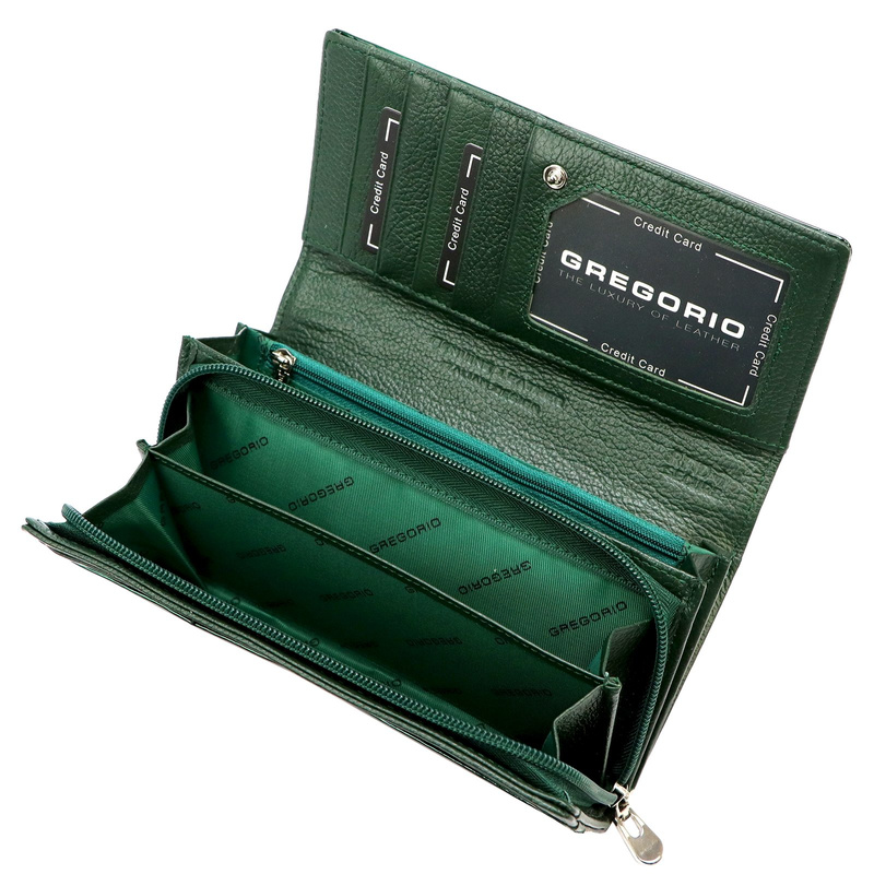 Skórzany damski portfel Gregorio FF-106