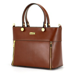 Stylowa duża shopperbag torba na ramię Vera Pelle