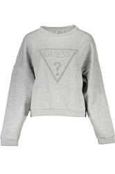 BLUZA GUESS JEANS BEZ ZAMKA DAMSKA SZARA