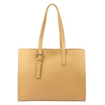 Damska shopperbag ze skóry naturalnej torebka na ramię Pierre Cardin