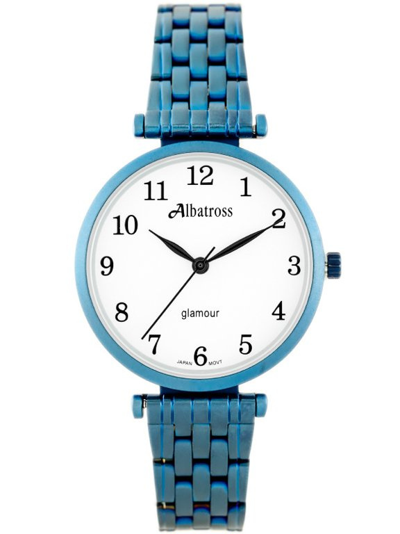 Фото - Наручний годинник ZEGAREK DAMSKI ALBATROSS Glamour ABBB97  blue/white(za537d)