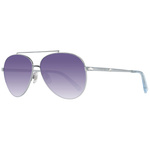 Okulary SWAROVSKI SK0194-6084W. Okulary przeciwsłoneczne, Kolor srebrny. Kobieta.