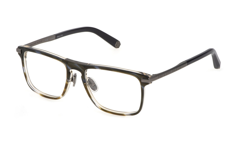 Okulary PHILIPP PLEIN VPP019M5309N3. Okulary, Kolor brązowy. Mężczyzna.