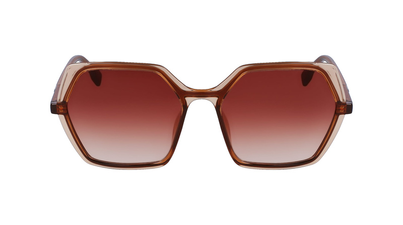 Okulary KARL LAGERFELD KL6083S-626. Okulary przeciwsłoneczne, Kolor czerwony. Kobieta.