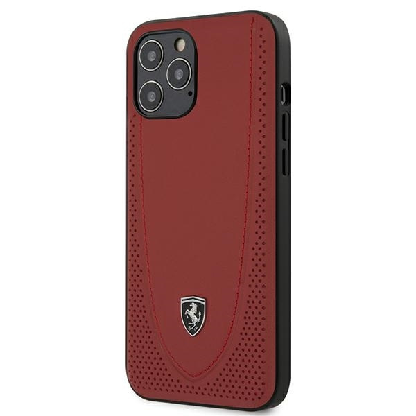 Фото - Чохол Ferrari FEOGOHCP12LRE iPhone 12 Pro Max 6,7" czerwony/red hardcase Off Tra 