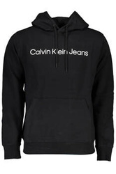 CALVIN KLEIN MĘSKA BLUZA BEZ ZAMKA, CZARNA