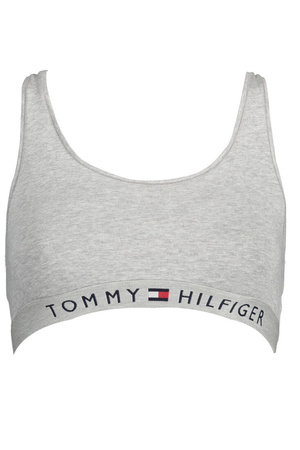 TOMMY HILFIGER BIUSTONOSZ BALKONOWY DAMSKI SZARY