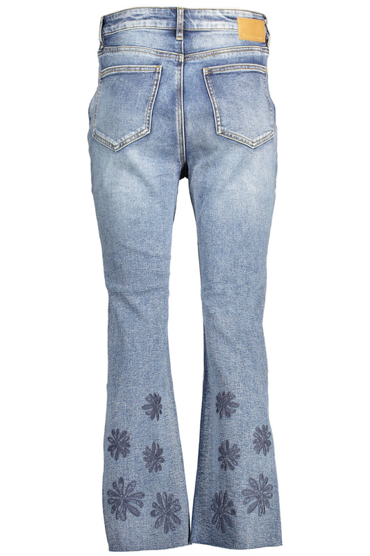 DESIGUAL JEANS DENIM WOMAN ZIELONY