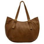 Duża stylowa shopperbag na ramię skórzana Voyager