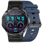 SMARTWATCH MĘSKI GRAVITY GT21-5 - BLUETOOTH CALL, DODATKOWY PASEK (sg025e)