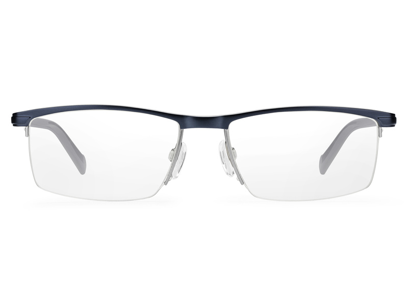 Okulary PIERRE CARDIN P.C.-6853-PJP. Okulary, Kolor niebieski. Mężczyzna.