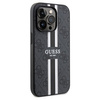 Guess GUHMP15XP4RPSK iPhone 15 Pro Max 6.7" czarny/black hardcase 4G Printed Stripes MagSafe