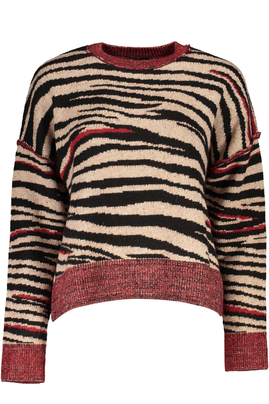 DESIGUAL CZERWONY SWETER DAMSKI