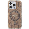 Guess GUHMP15XHGCUSTGW iPhone 15 Pro Max 6.7" brązowy/brown hardcase IML GCube MagSafe