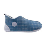 Kapcie męskie OXFORD Tartan niebieskie