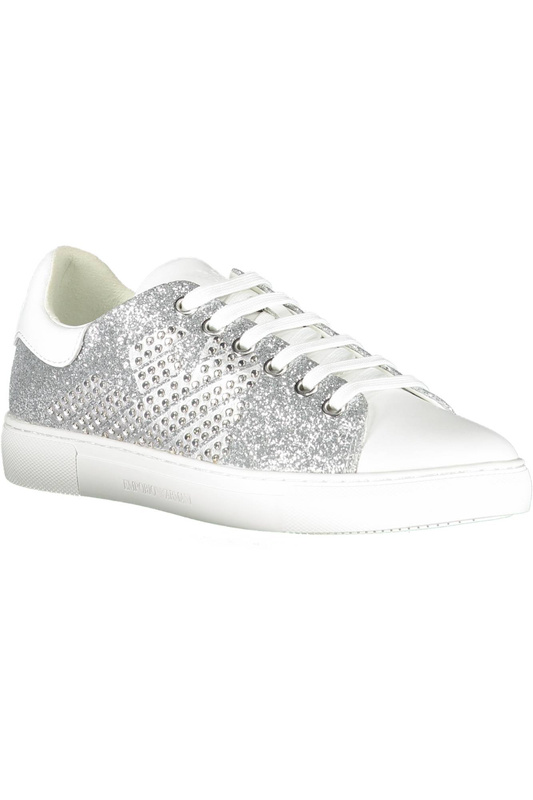 EMPORIO ARMANI BUTY SPORTOWE DAMSKIE SREBRNE