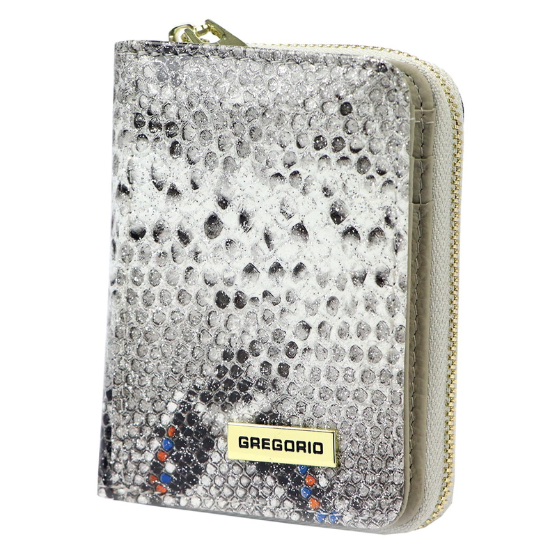 Elegancki damski portfel skórzany z RFID Gregorio