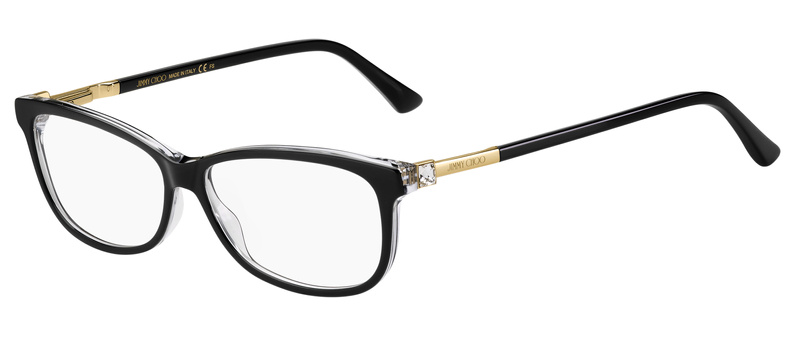 Okulary JIMMY CHOO JC273-7C5. Okulary, Kolor czarny. Kobieta.