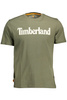 T-SHIRT MĘSKI Z KRÓTKIM RĘKAWEM TIMBERLAND ZIELONY