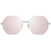 Okulary SWAROVSKI SK0193-5616U. Okulary przeciwsłoneczne, Kolor srebrny. Kobieta.