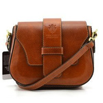 Skórzana elegancka listonoszka na ramię Vera Pelle