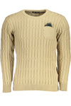 BEŻOWY SWETER MĘSKI US GRAND POLO