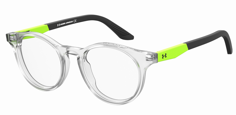 Okulary UNDER ARMOUR UA9004900E617. Okulary, Kolor przezroczysty. Dziecko.