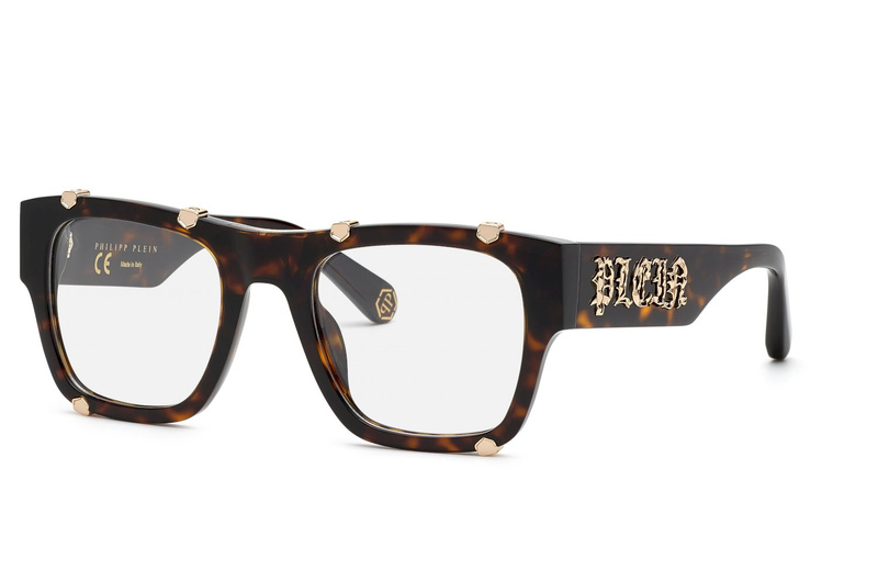 Okulary PHILIPP PLEIN VPP042W540722. Okulary korekcyjne, Kolor brązowy. Mężczyzna.