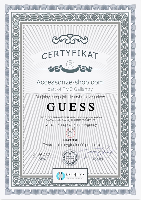 Zegarek GUESS W0664G4. Kwarcowy, Kolor beżowy. Mężczyzna.